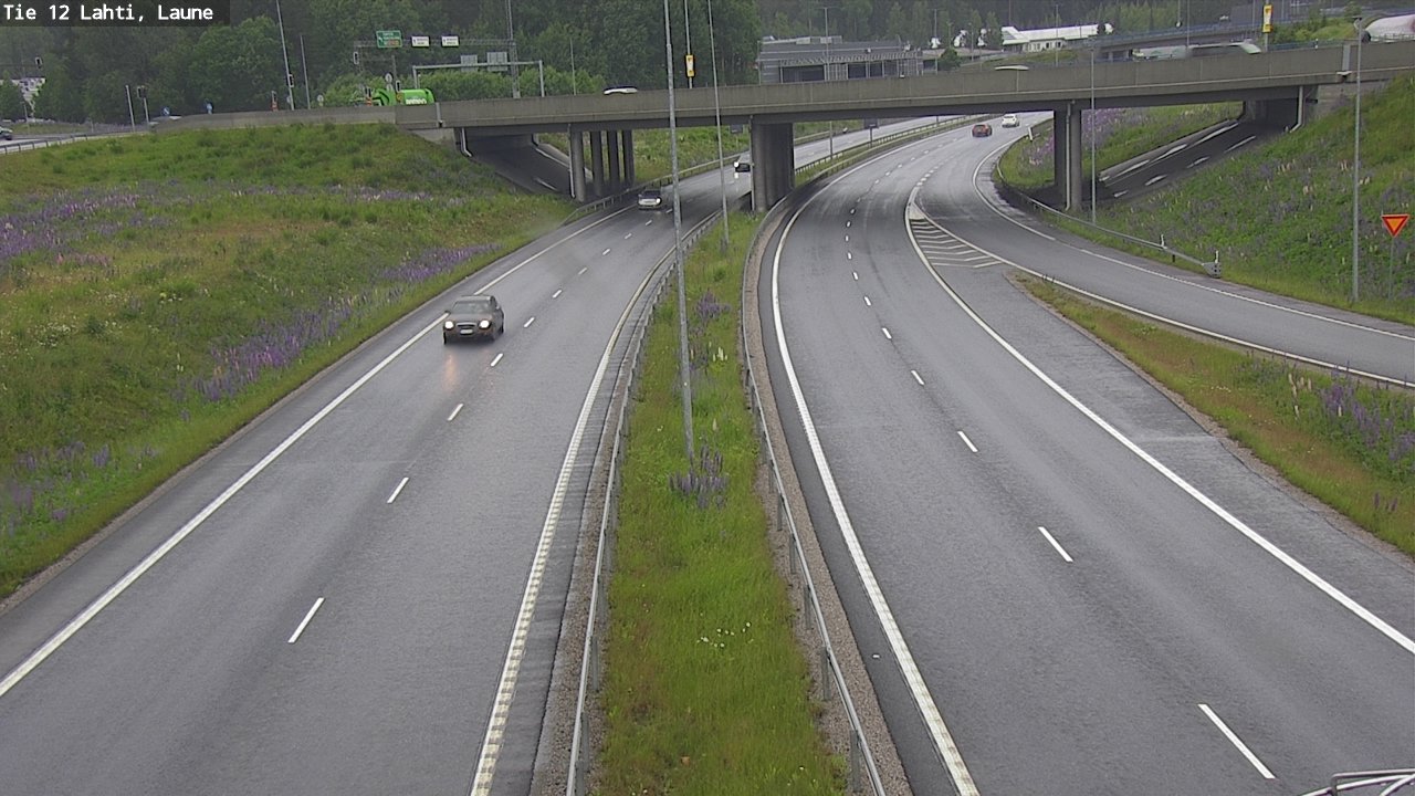 Weather Camera Image Road 12 Lahti, Laune, Lahti, Päijät-Häme