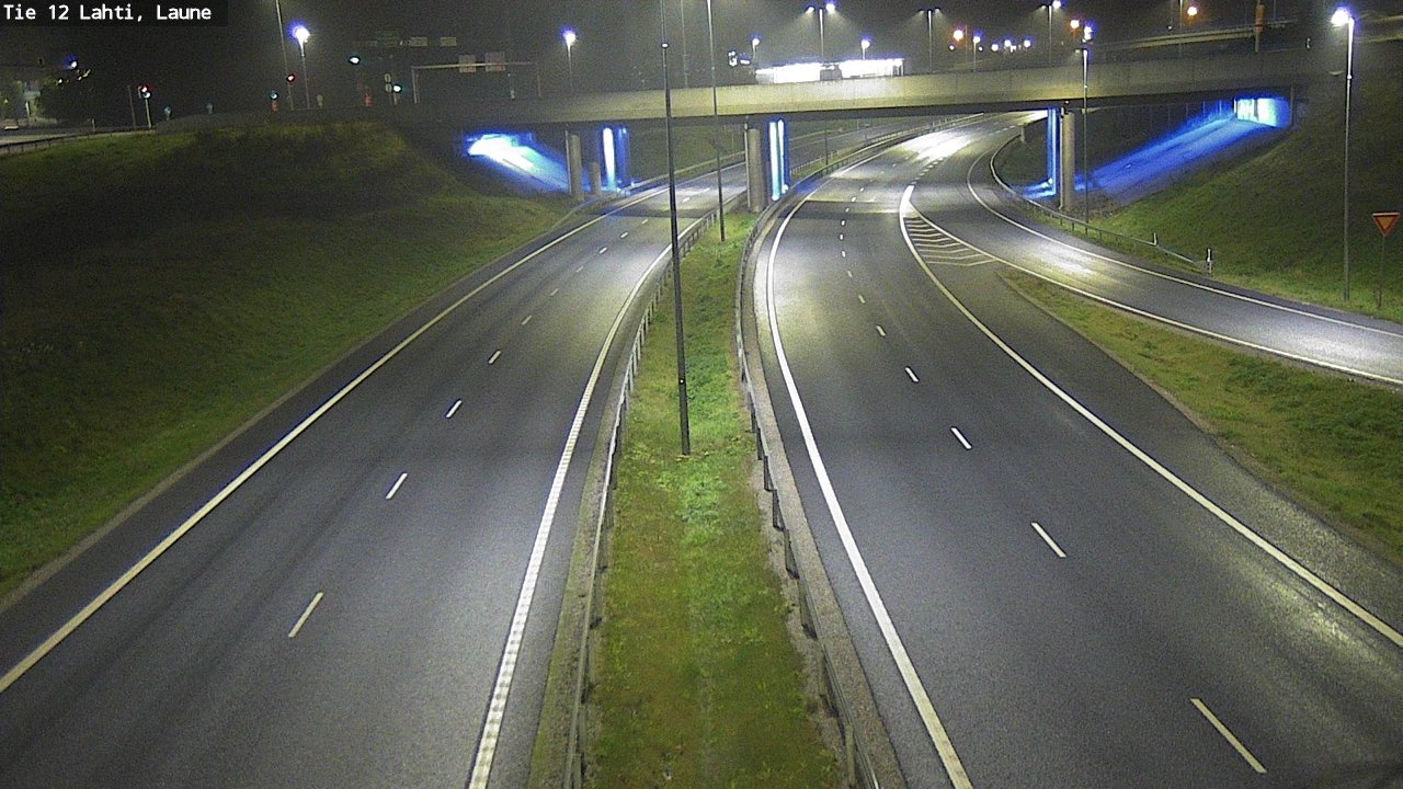 Weather Camera Image Väg 12 Lahtis, Laune, Lahti, Päijät-Häme