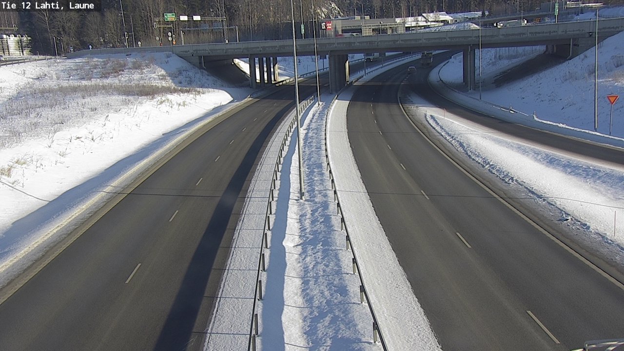 Weather Camera Image Väg 12 Lahtis, Laune, Lahti, Päijät-Häme