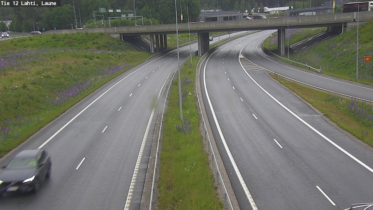 Weather Camera Image Road 12 Lahti, Laune, Lahti, Päijät-Häme