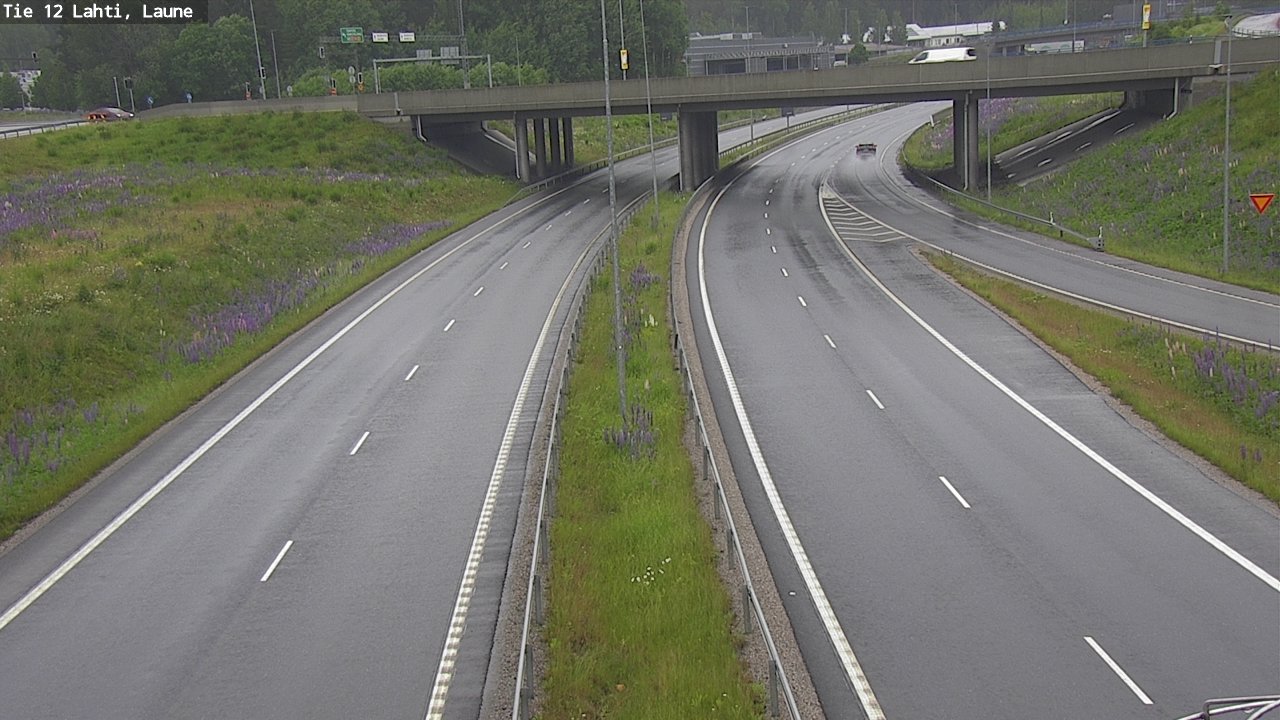 Weather Camera Image Väg 12 Lahtis, Laune, Lahti, Päijät-Häme