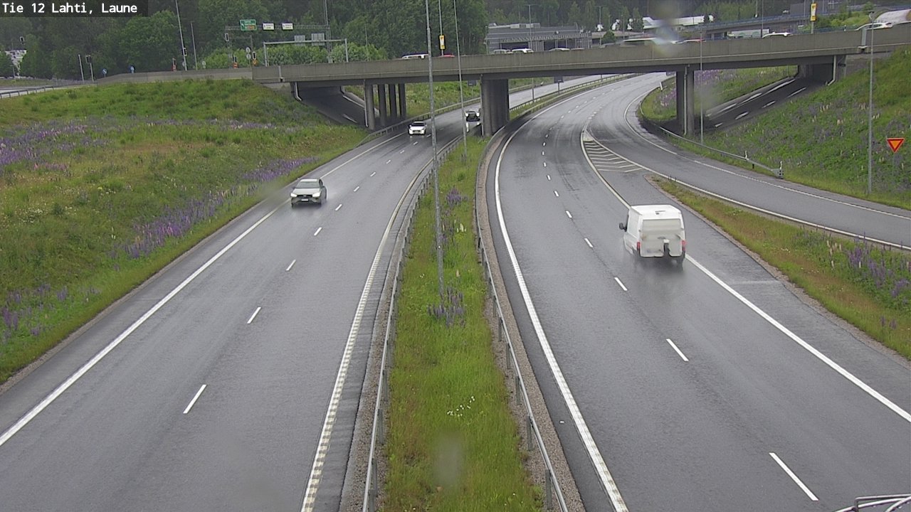 Weather Camera Image Väg 12 Lahtis, Laune, Lahti, Päijät-Häme