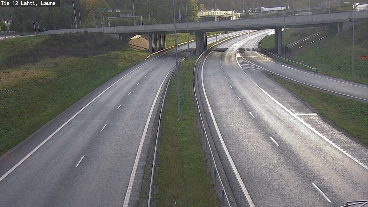 Weather Camera Image Väg 12 Lahtis, Laune, Lahti, Päijät-Häme