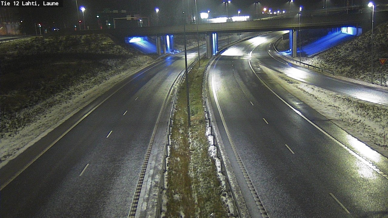 Weather Camera Image Väg 12 Lahtis, Laune, Lahti, Päijät-Häme