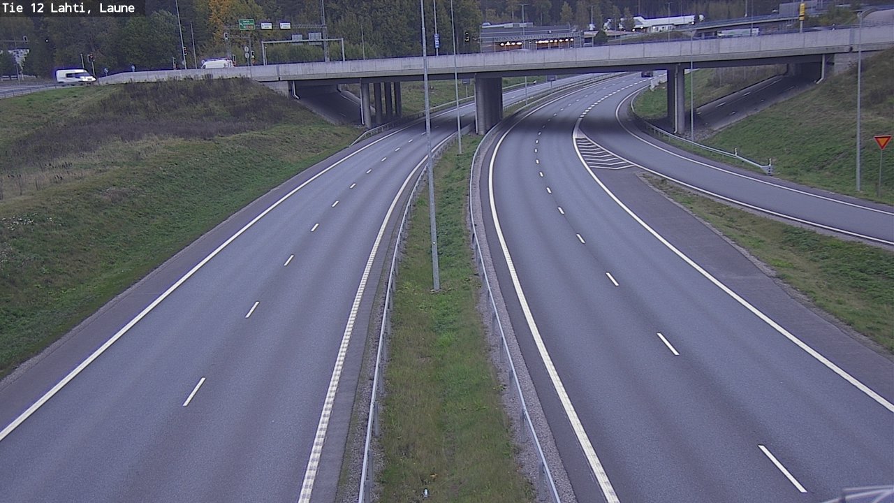 Weather Camera Image Väg 12 Lahtis, Laune, Lahti, Päijät-Häme