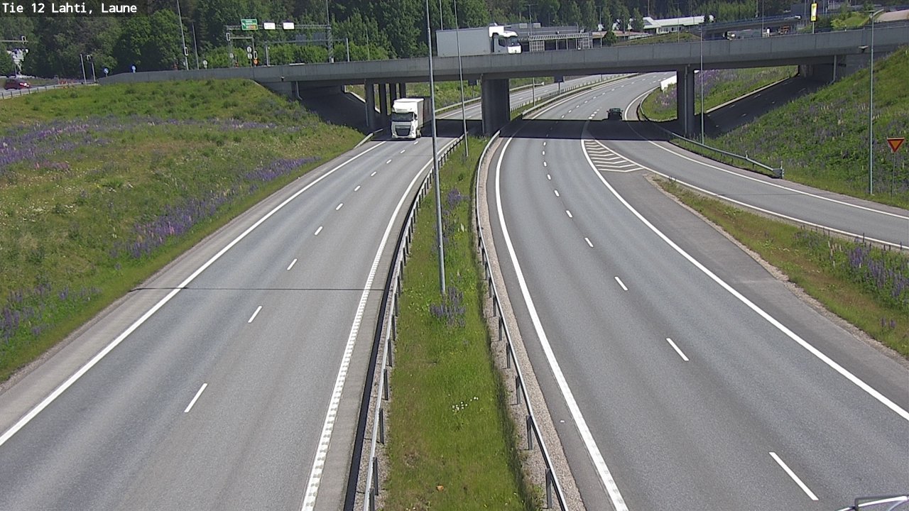 Kelikamerat Kuva Tie 12 Lahti, Laune, Lahti, Päijät-Häme