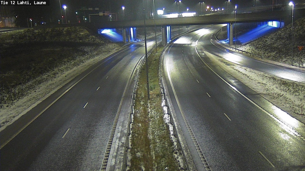 Weather Camera Image Väg 12 Lahtis, Laune, Lahti, Päijät-Häme