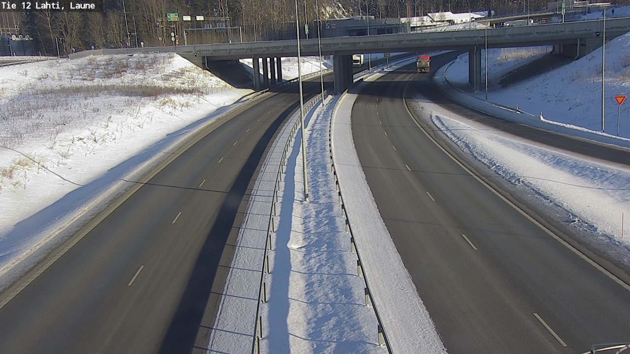 Weather Camera Image Väg 12 Lahtis, Laune, Lahti, Päijät-Häme