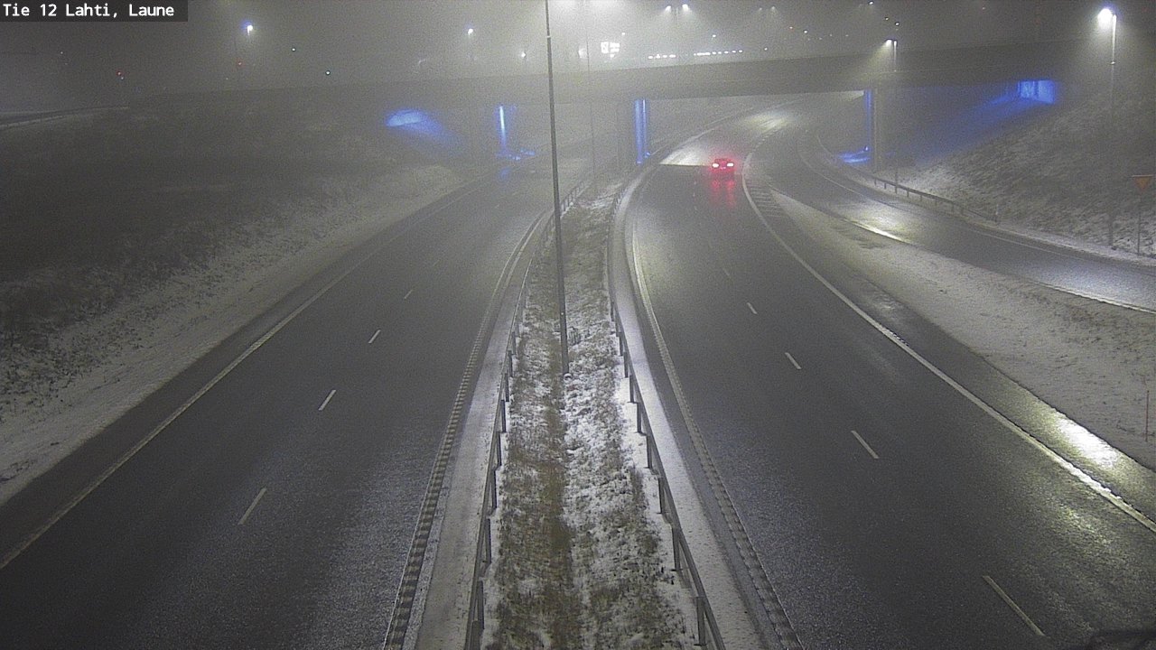 Weather Camera Image Väg 12 Lahtis, Laune, Lahti, Päijät-Häme