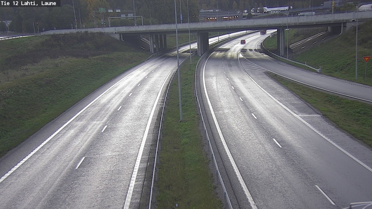 Weather Camera Image Väg 12 Lahtis, Laune, Lahti, Päijät-Häme