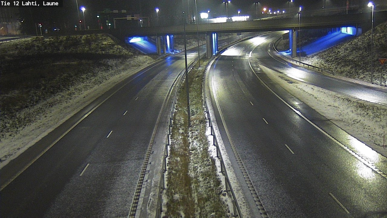 Weather Camera Image Väg 12 Lahtis, Laune, Lahti, Päijät-Häme