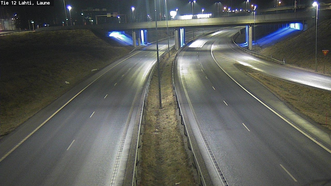Weather Camera Image Road 12 Lahti, Laune, Lahti, Päijät-Häme