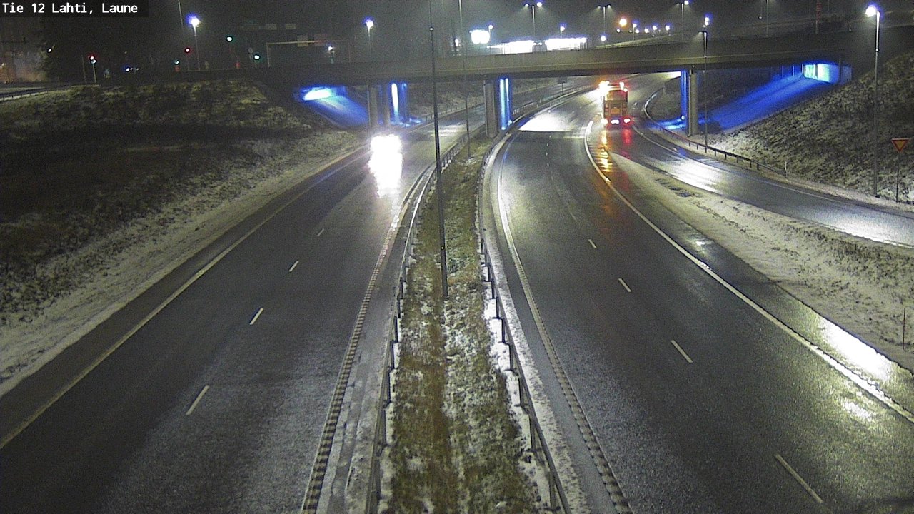 Weather Camera Image Väg 12 Lahtis, Laune, Lahti, Päijät-Häme