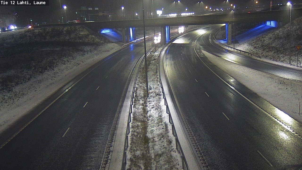 Weather Camera Image Väg 12 Lahtis, Laune, Lahti, Päijät-Häme