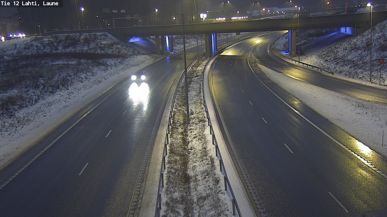 Weather Camera Image Väg 12 Lahtis, Laune, Lahti, Päijät-Häme