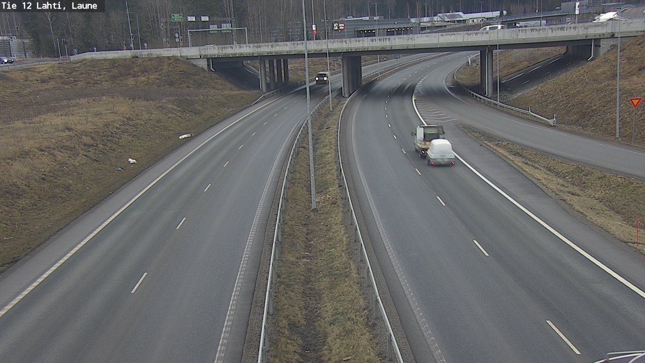 Weather Camera Image Väg 12 Lahtis, Laune, Lahti, Päijät-Häme