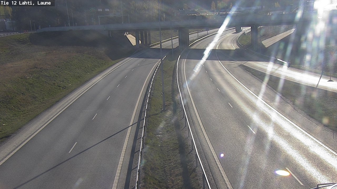 Weather Camera Image Väg 12 Lahtis, Laune, Lahti, Päijät-Häme