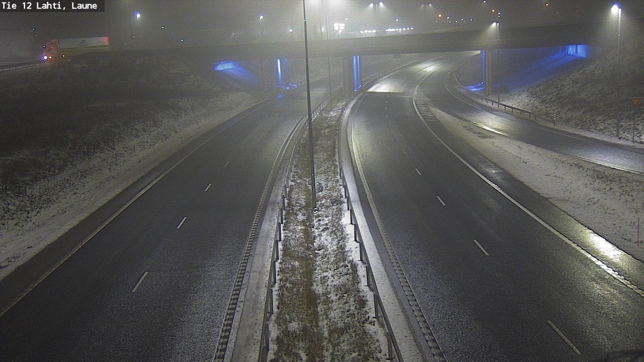 Weather Camera Image Väg 12 Lahtis, Laune, Lahti, Päijät-Häme