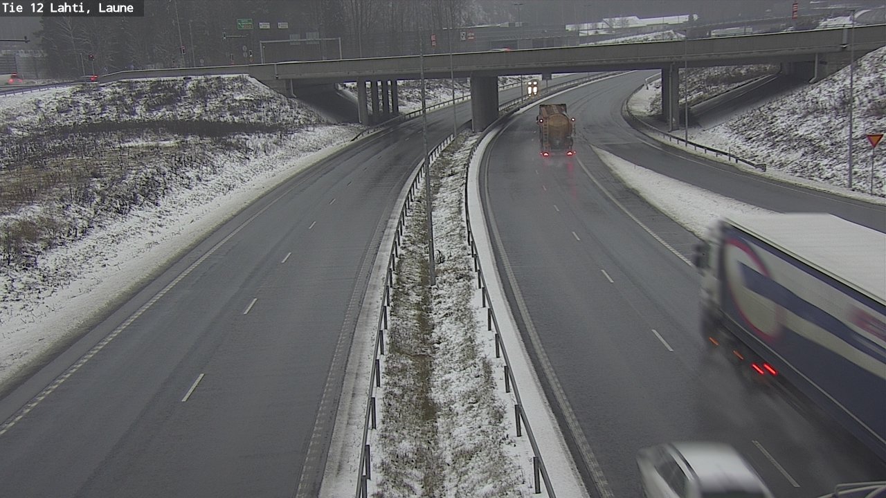 Weather Camera Image Väg 12 Lahtis, Laune, Lahti, Päijät-Häme