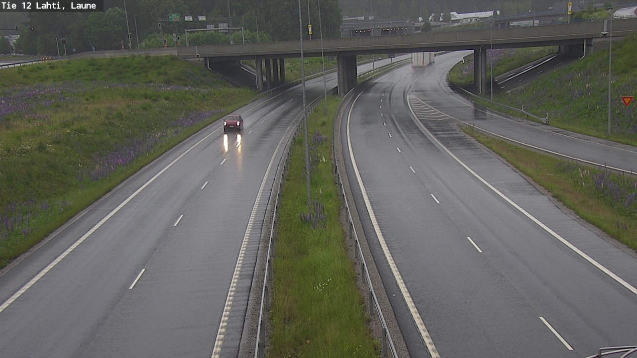 Weather Camera Image Väg 12 Lahtis, Laune, Lahti, Päijät-Häme