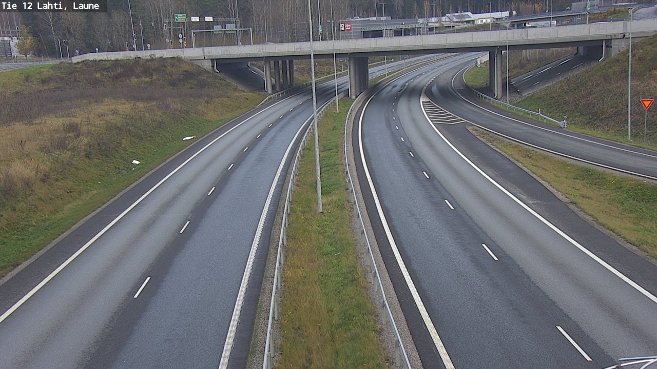 Kelikamerat Kuva Tie 12 Lahti, Laune, Lahti, Päijät-Häme