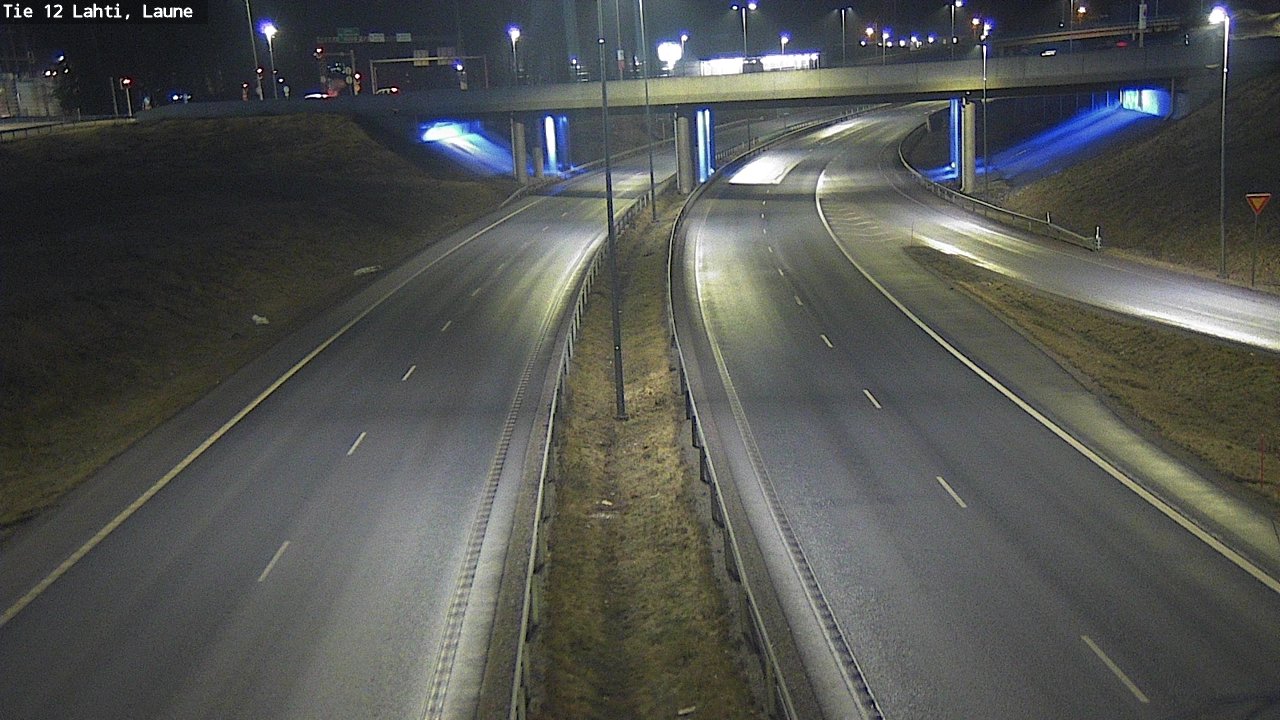 Weather Camera Image Väg 12 Lahtis, Laune, Lahti, Päijät-Häme