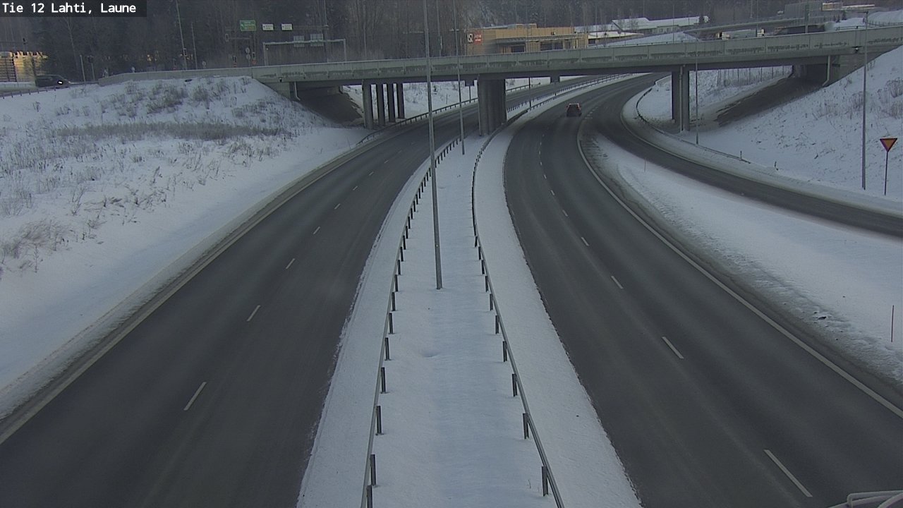 Weather Camera Image Road 12 Lahti, Laune, Lahti, Päijät-Häme