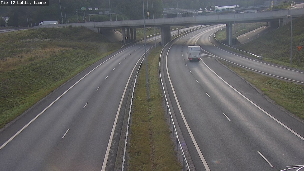 Weather Camera Image Road 12 Lahti, Laune, Lahti, Päijät-Häme