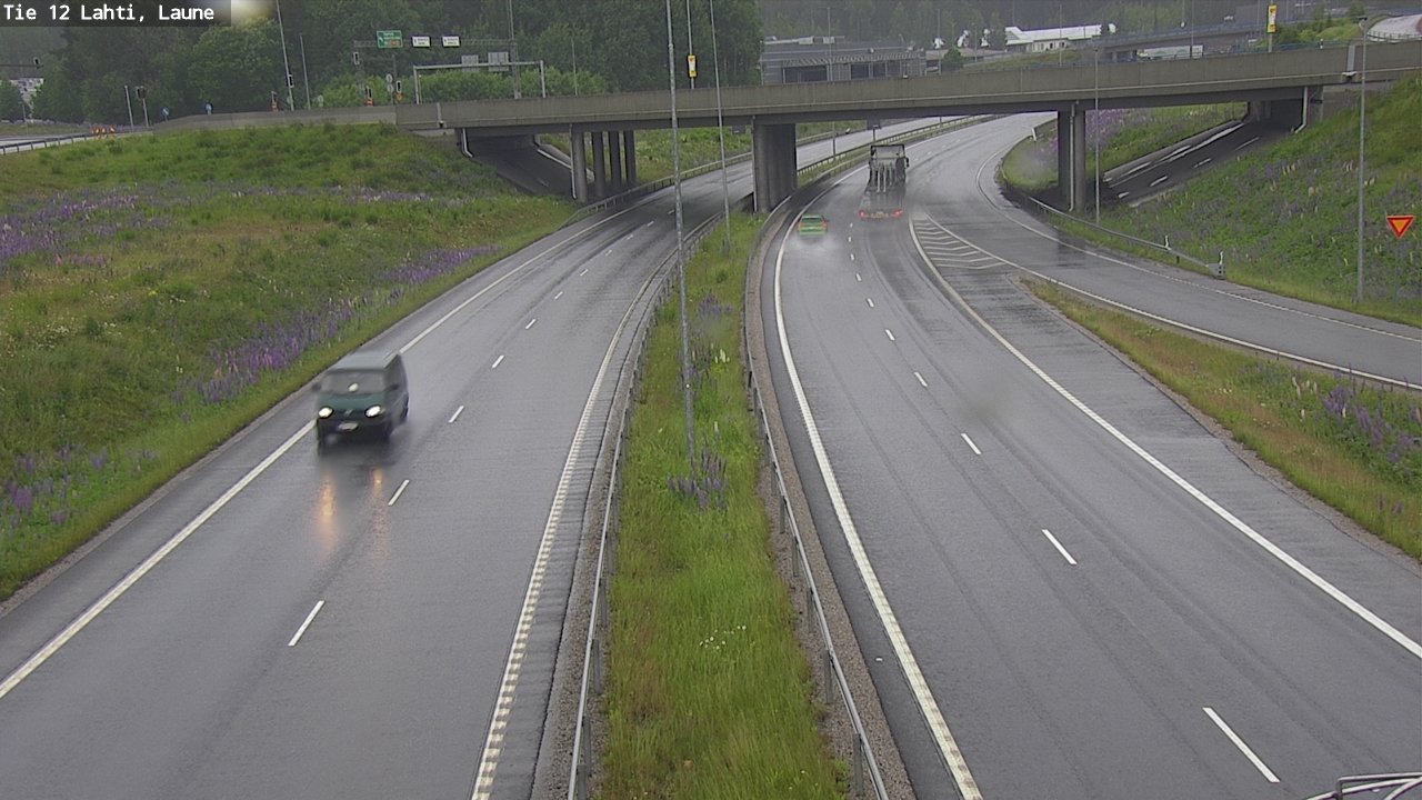 Weather Camera Image Väg 12 Lahtis, Laune, Lahti, Päijät-Häme