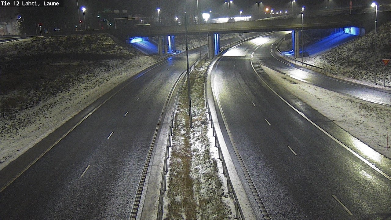 Weather Camera Image Väg 12 Lahtis, Laune, Lahti, Päijät-Häme