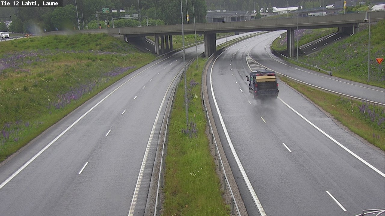 Weather Camera Image Väg 12 Lahtis, Laune, Lahti, Päijät-Häme