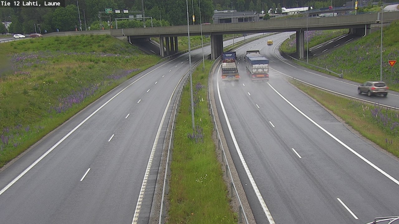 Weather Camera Image Väg 12 Lahtis, Laune, Lahti, Päijät-Häme
