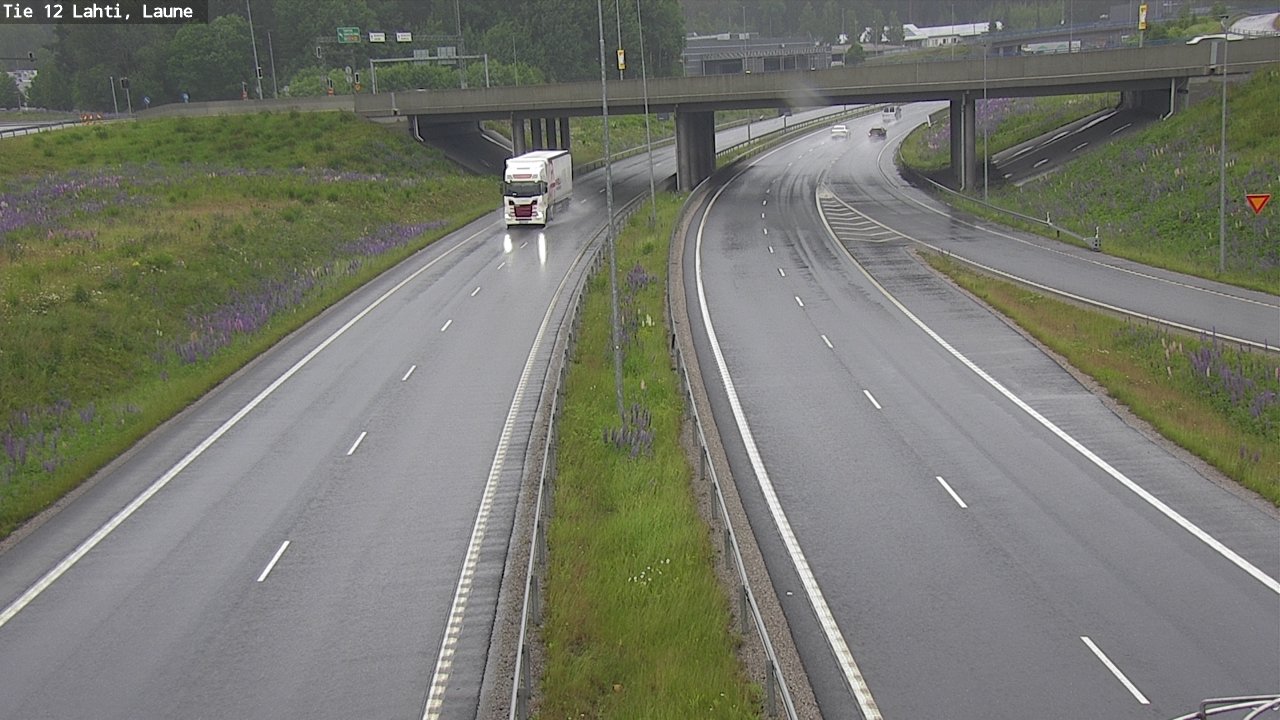 Weather Camera Image Väg 12 Lahtis, Laune, Lahti, Päijät-Häme
