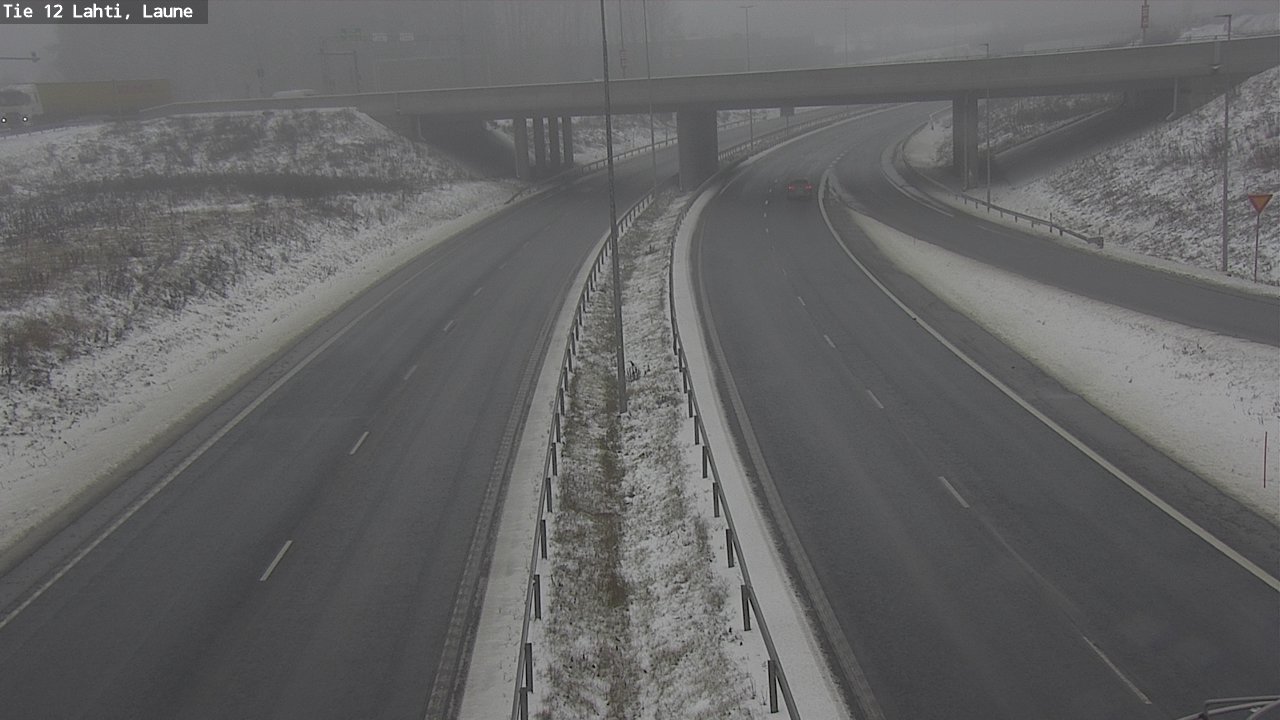 Weather Camera Image Väg 12 Lahtis, Laune, Lahti, Päijät-Häme