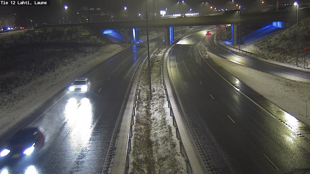 Weather Camera Image Väg 12 Lahtis, Laune, Lahti, Päijät-Häme