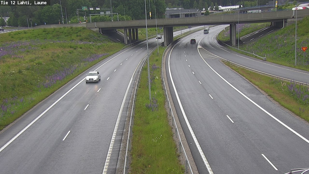 Weather Camera Image Väg 12 Lahtis, Laune, Lahti, Päijät-Häme