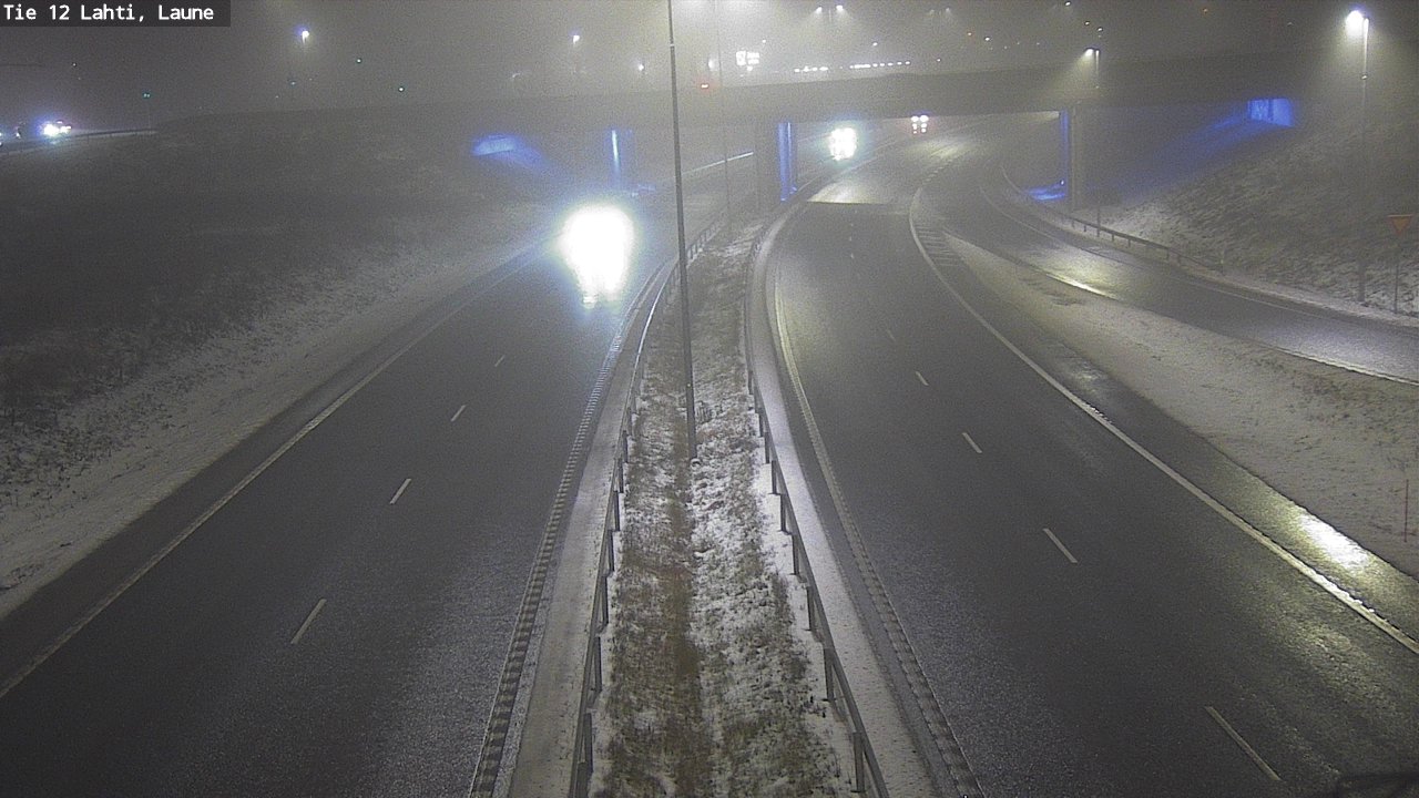 Weather Camera Image Väg 12 Lahtis, Laune, Lahti, Päijät-Häme