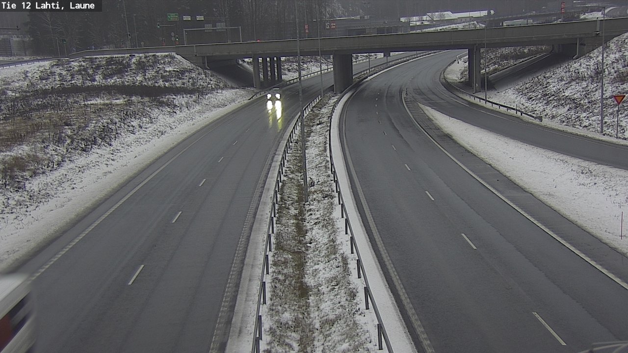 Weather Camera Image Väg 12 Lahtis, Laune, Lahti, Päijät-Häme