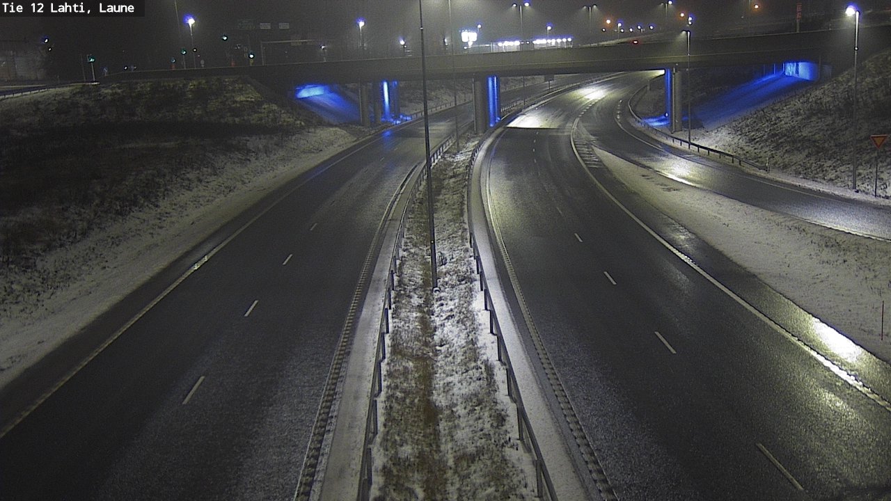 Weather Camera Image Väg 12 Lahtis, Laune, Lahti, Päijät-Häme