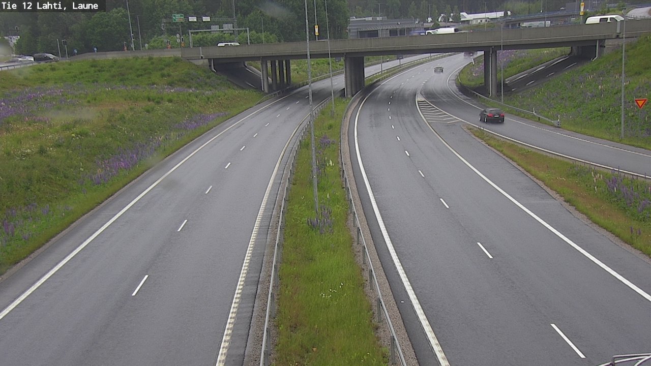 Weather Camera Image Road 12 Lahti, Laune, Lahti, Päijät-Häme