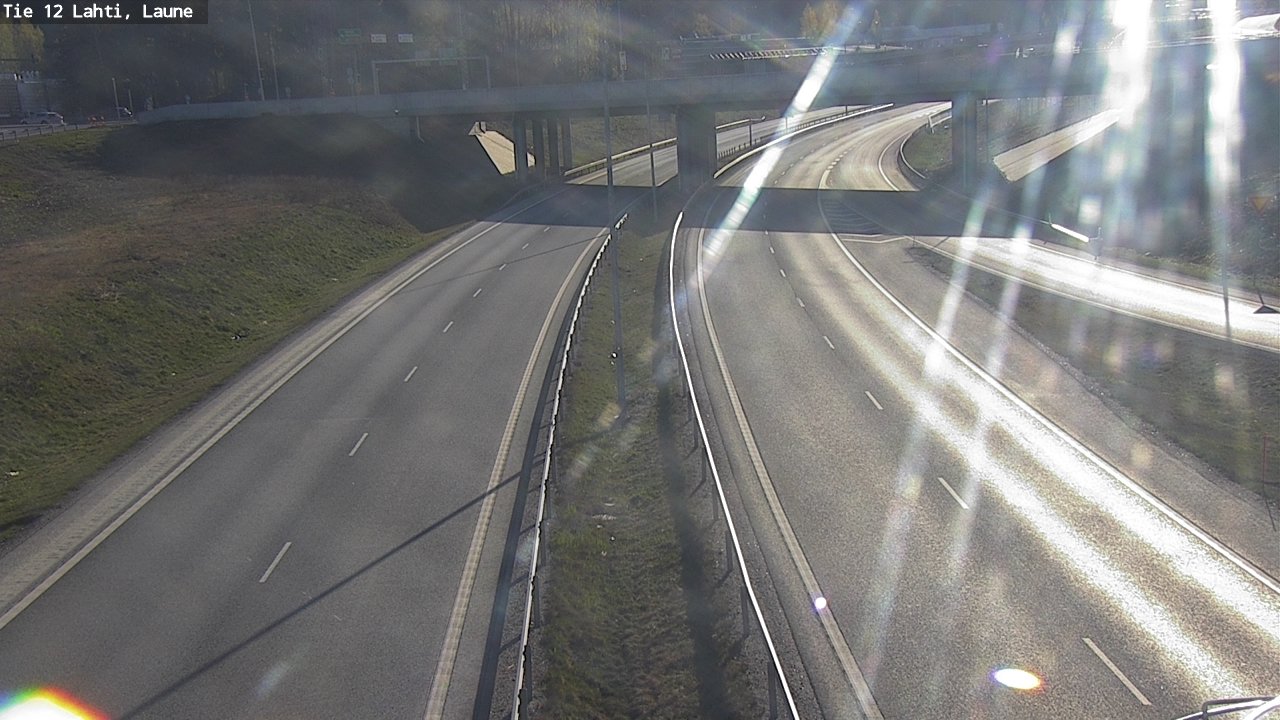 Weather Camera Image Väg 12 Lahtis, Laune, Lahti, Päijät-Häme