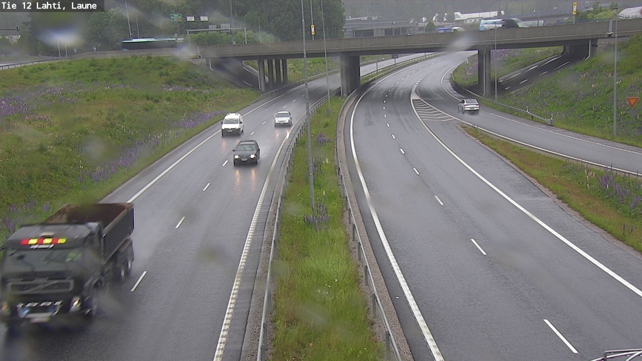 Weather Camera Image Road 12 Lahti, Laune, Lahti, Päijät-Häme