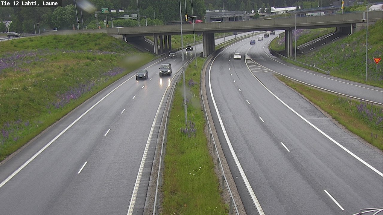 Weather Camera Image Road 12 Lahti, Laune, Lahti, Päijät-Häme