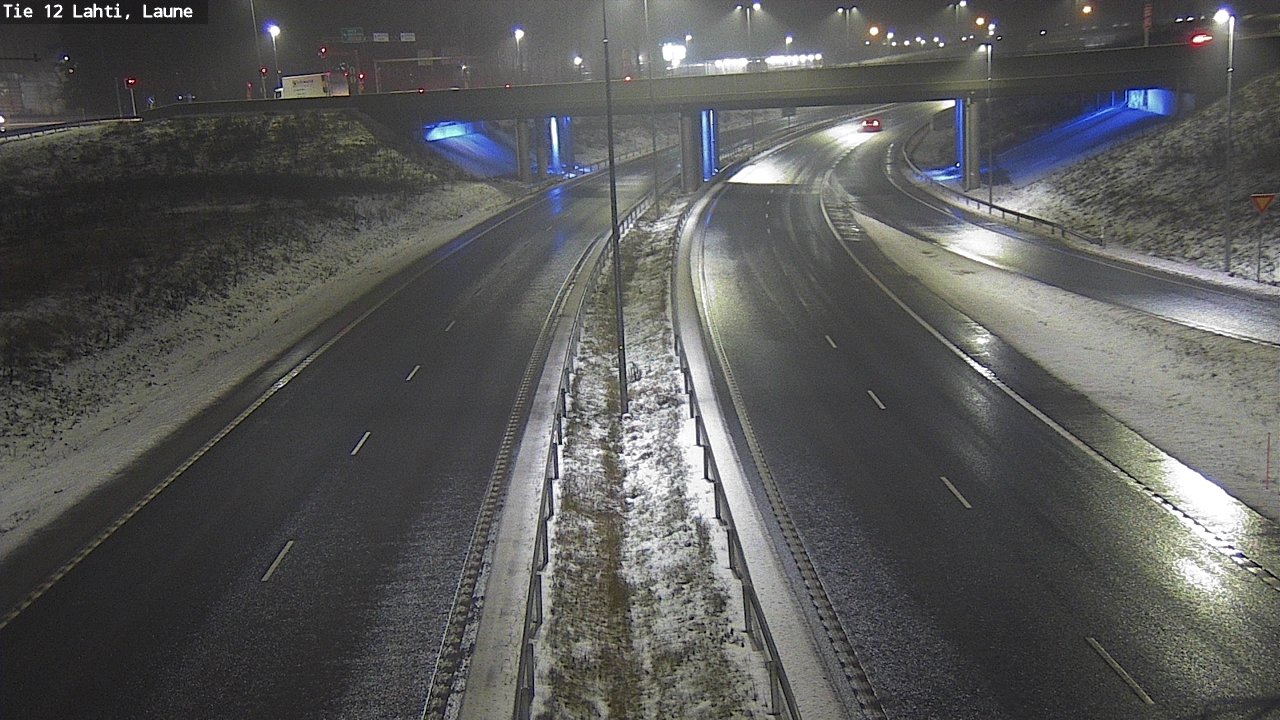 Weather Camera Image Väg 12 Lahtis, Laune, Lahti, Päijät-Häme