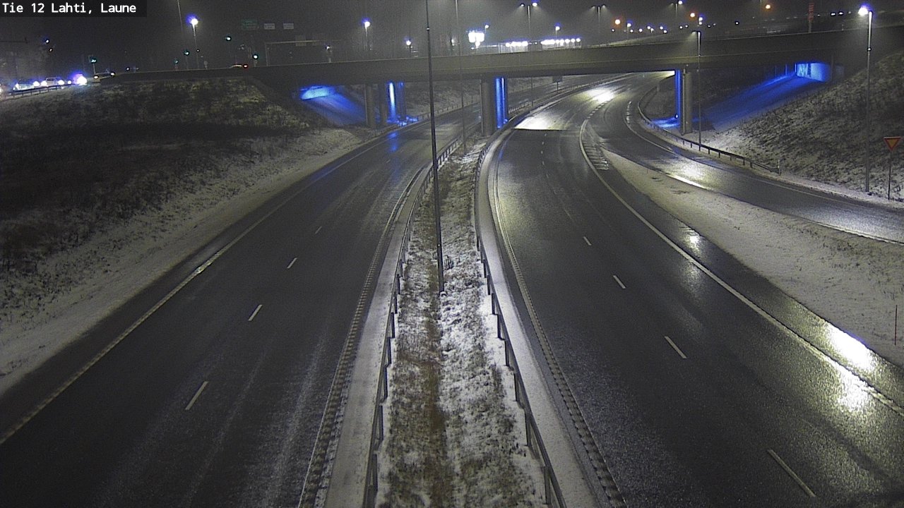 Weather Camera Image Väg 12 Lahtis, Laune, Lahti, Päijät-Häme