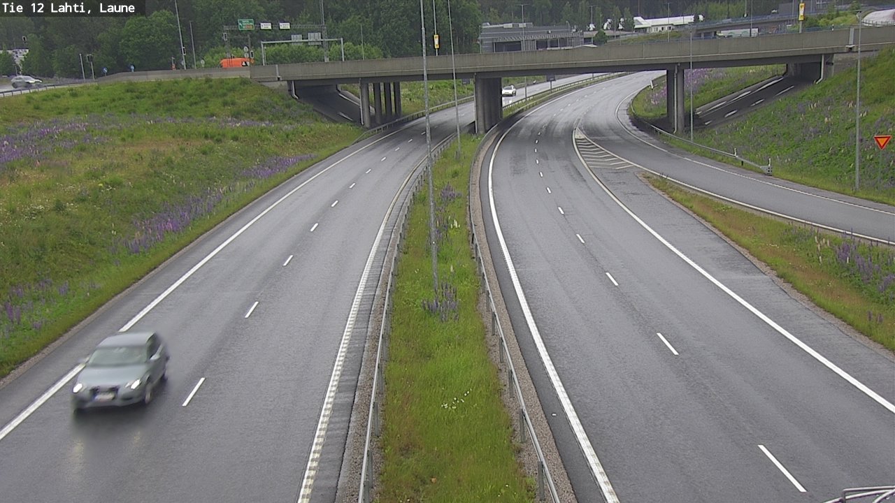 Weather Camera Image Väg 12 Lahtis, Laune, Lahti, Päijät-Häme