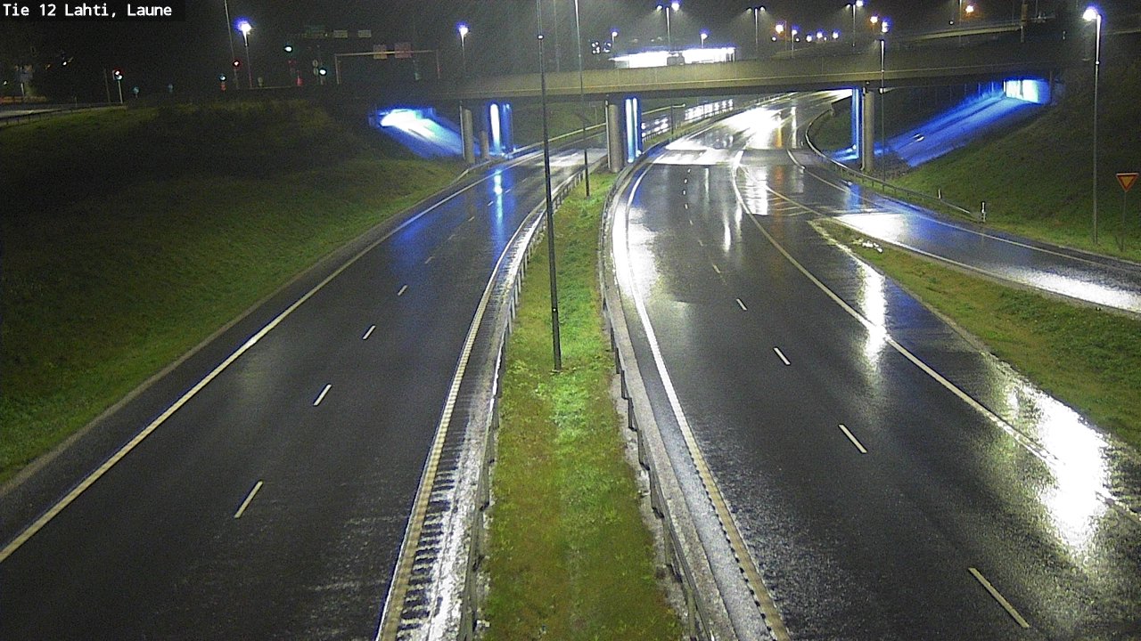 Weather Camera Image Väg 12 Lahtis, Laune, Lahti, Päijät-Häme