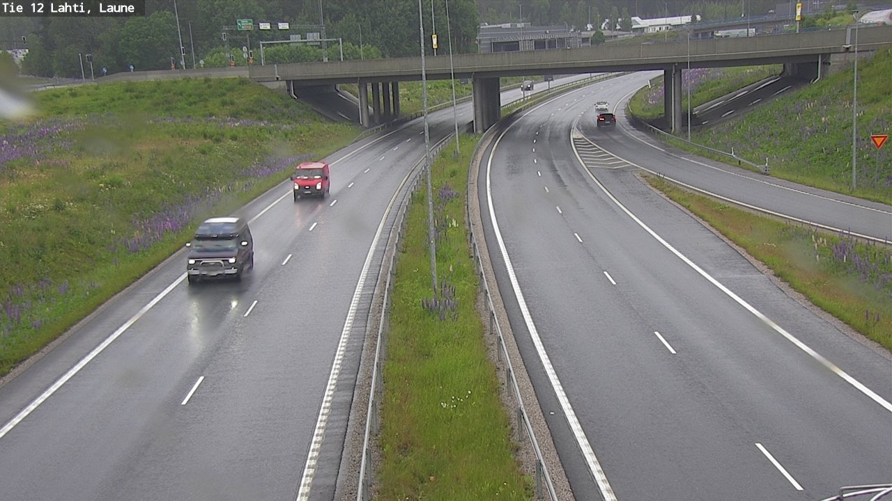 Weather Camera Image Road 12 Lahti, Laune, Lahti, Päijät-Häme
