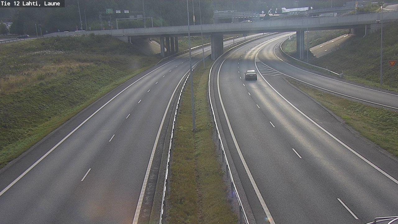 Weather Camera Image Road 12 Lahti, Laune, Lahti, Päijät-Häme