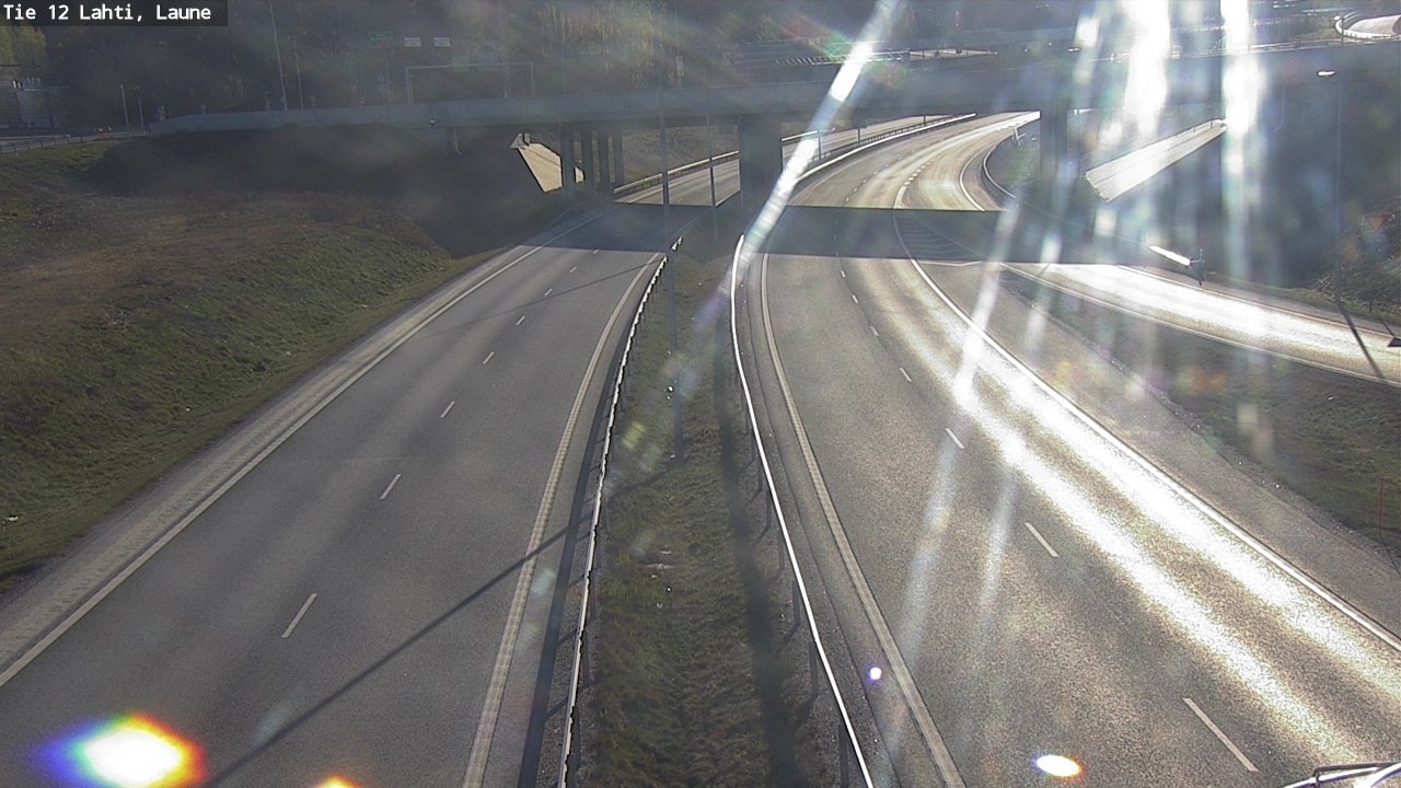 Weather Camera Image Väg 12 Lahtis, Laune, Lahti, Päijät-Häme
